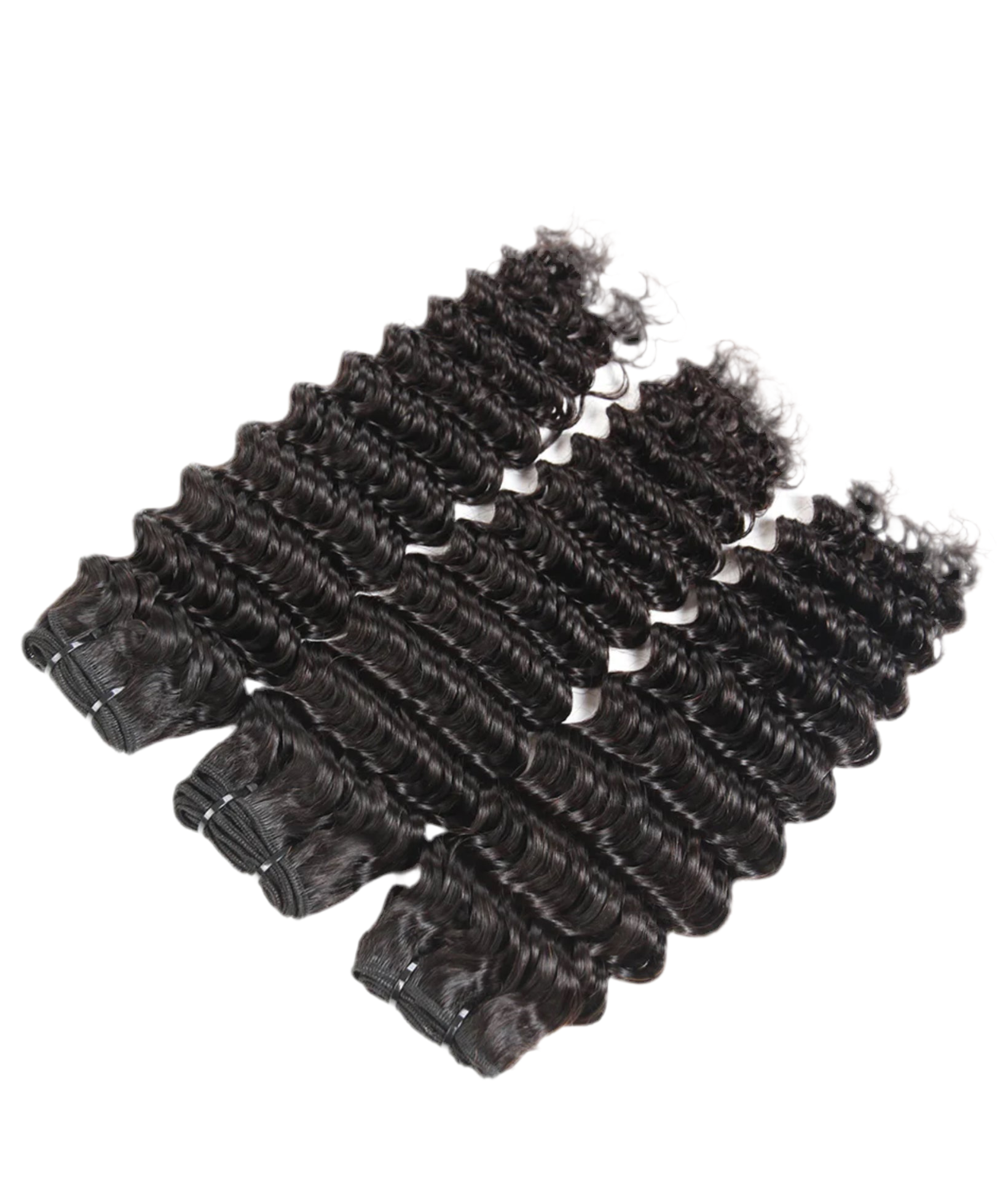 10a Grade 100% Unprocessed Raw Hair 3 Bundle Deal Deep Wave