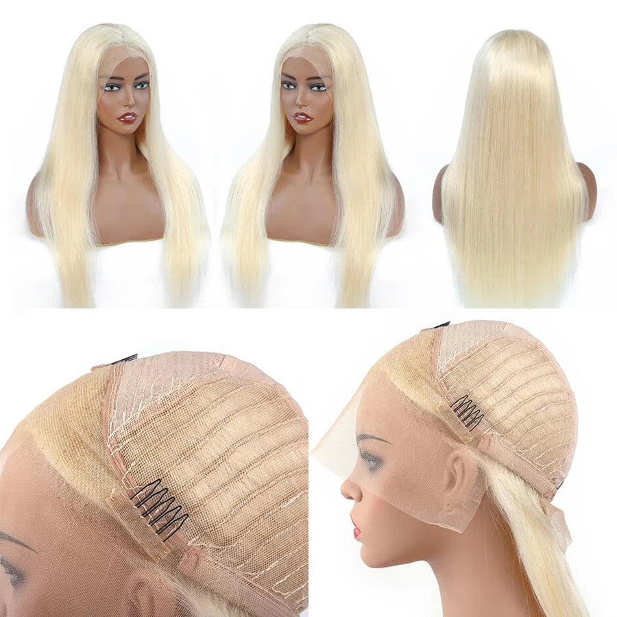 13x6 613 HD Lace 180% Density Human Hair Wig